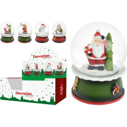 Boule à neige figurine Ø 7x9 cm – Magie de Noël