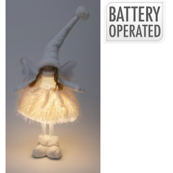 Ange de Noël LED Blanc Chaud – Déco Lumineuse