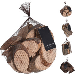 Sachet Tranche Bois 300g – Déco Noël Naturelle
