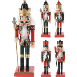 Figurine Casse-Noisette Bois 15cm – Déco Noël Magique