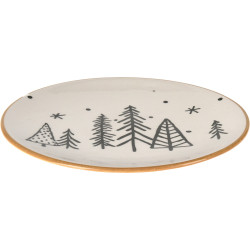 Assiette Sapin Noël Ø 24 cm – Déco Festive