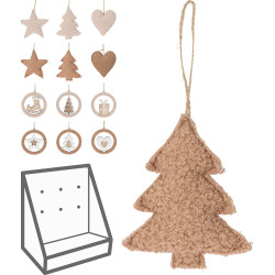 Figurine de Noël à suspendre – Déco festive