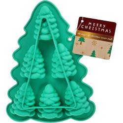 Moule à gâteau sapin silicone – Créez des desserts féeriques