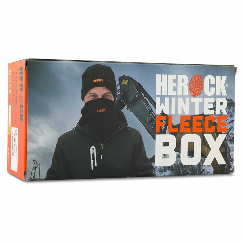 Pack Polaire Hiver avec bonnet, tour de cou et gants HEROCK Pack Polaire Hiver avec bonnet, tour de cou et gants HEROCK