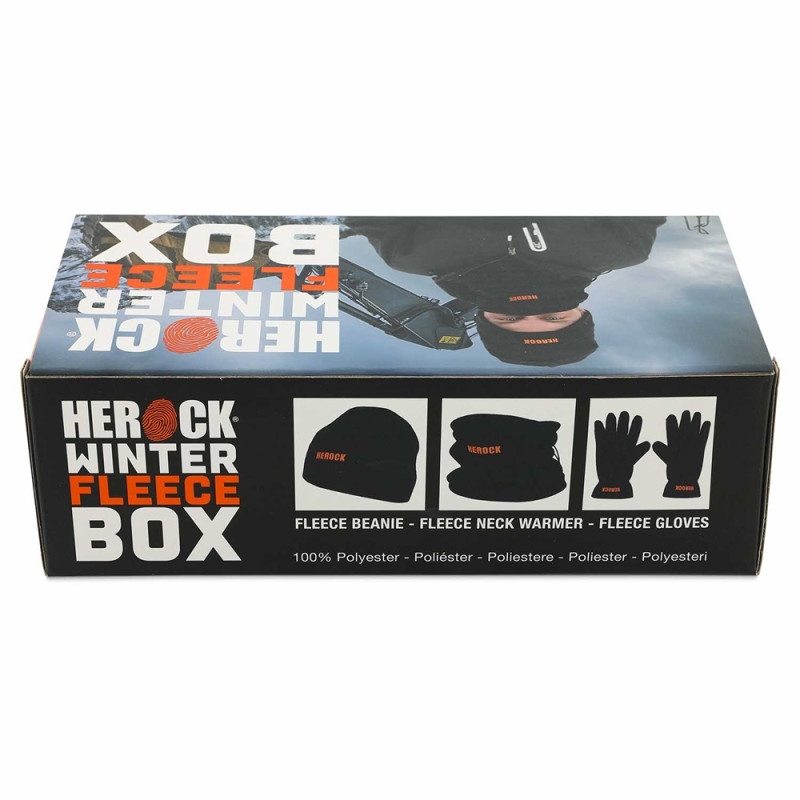 Pack Polaire Hiver avec bonnet, tour de cou et gants HEROCK Pack Polaire Hiver avec bonnet, tour de cou et gants HEROCK
