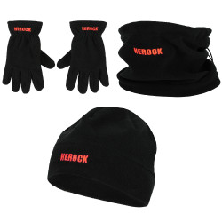 Pack Polaire Hiver avec bonnet, tour de cou et gants HEROCK Pack Polaire Hiver avec bonnet, tour de cou et gants HEROCK
