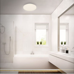 Plafonnier LED blanc Ø 28 cm 1250 lm 12 W BRILONER Plafonnier LED blanc Ø 28 cm 1250 lm 12 W BRILONER