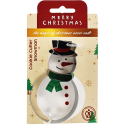Emporte-pièce Bonhomme de Neige – Créez des Biscuits Magiques