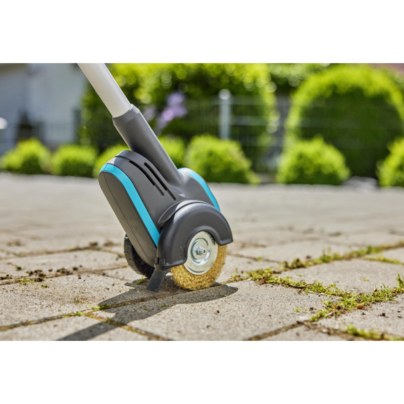 Brosse en acier pour désherbeur EasyWeed Ø 110 mm GARDENA