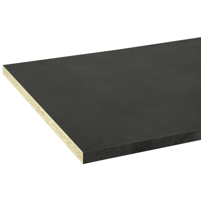 Plan de travail béton anthracite 302cm – Style & Durabilité

