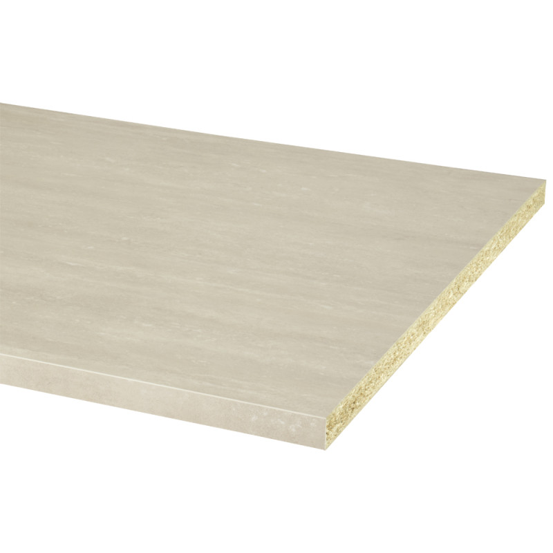 Plan de travail en bois beige 302 x 63,5 cm – Cuisinez avec style