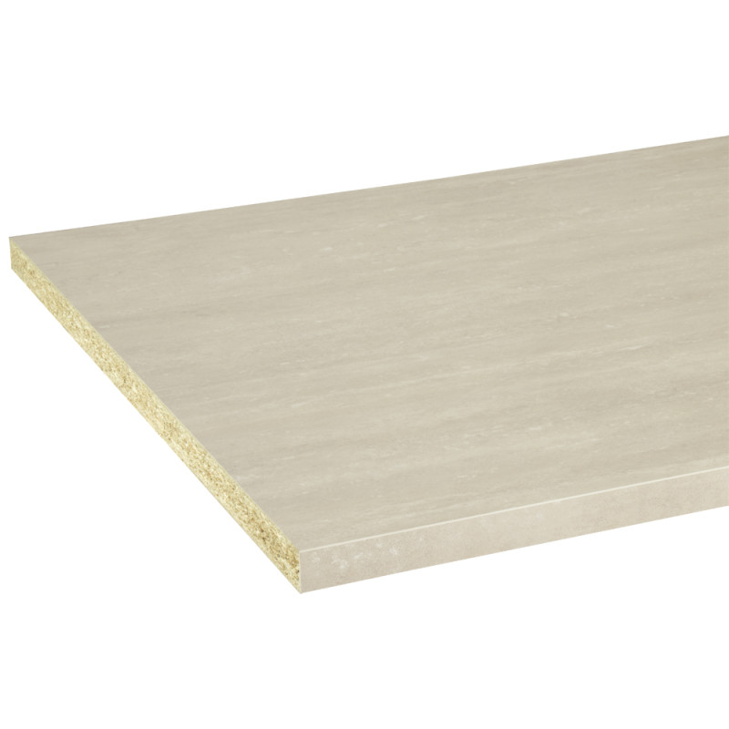 Plan de travail en bois beige 302 x 63,5 cm – Cuisinez avec style