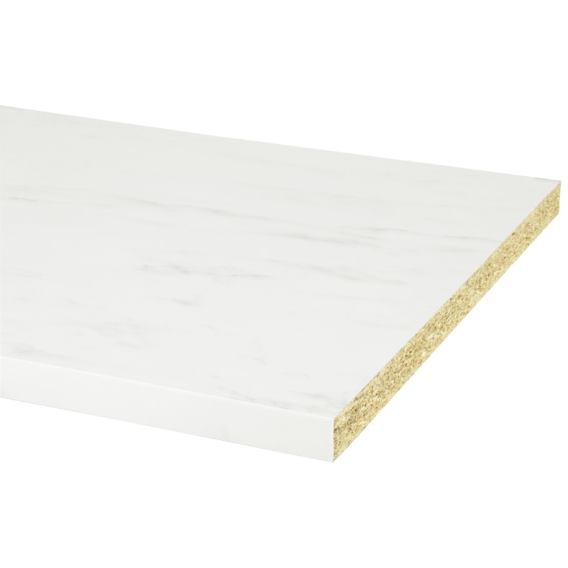 Plan de travail marbre blanc mat CANDO – Chic & Durable