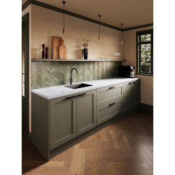 Plan de travail marbre blanc mat CANDO – Chic & Durable