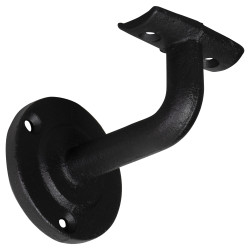 Support de rampe d'escalier Colchester noir mat – 2 pièces CANDO