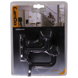 Support de rampe d'escalier Colchester noir mat – 2 pièces CANDO