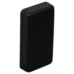 Embout Rampe Escalier Noir Mat 25x50mm – Lot de 2 CANDO