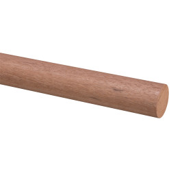 Rampe escalier bois dur 1m – Solide & Élégante