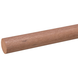 Rampe d'escalier en bois dur 2,7 m – Solide et durable Rampe d'escalier en bois dur 2,7 m – Solide et durable