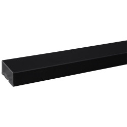 Rampe d'escalier noir mat 3,9m – Design moderne et durable
 Rampe d'escalier noir mat 3,9m – Design moderne et durable