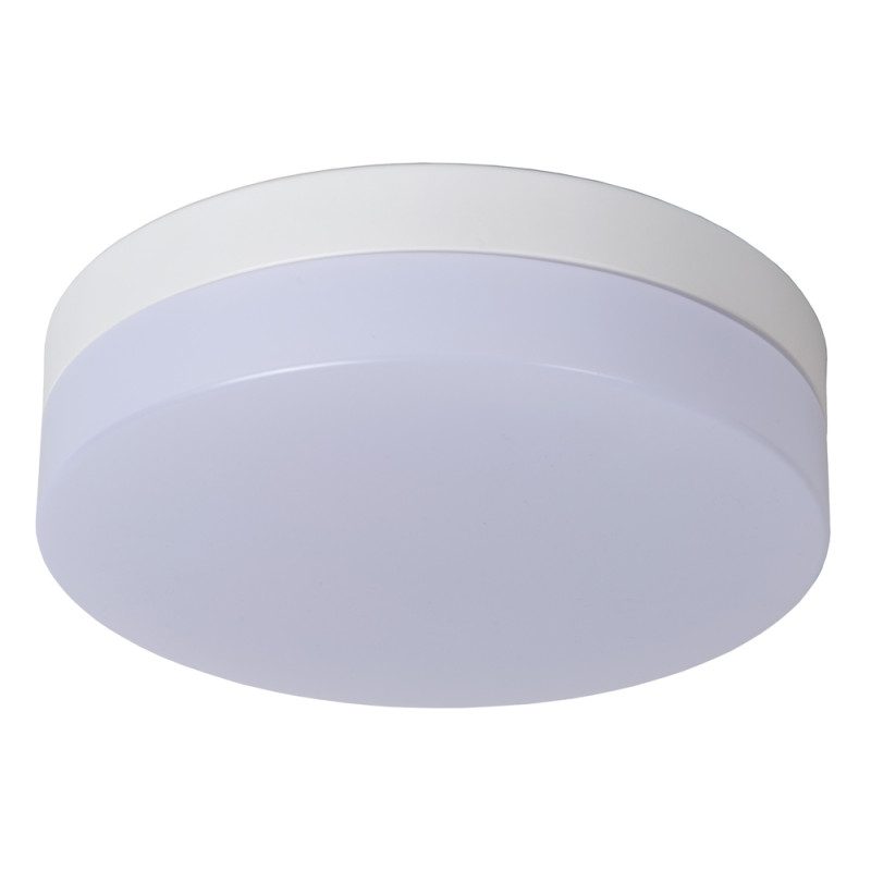 Plafonnier LED pour salle de bain Biskit blanc 700 lm 12 W LUCIDE Plafonnier LED pour salle de bain Biskit blanc 700 lm 12 W LUCIDE