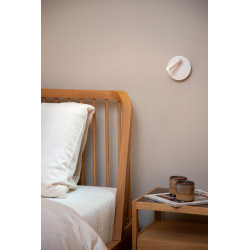 Lampe de chevet murale LED Jolijn sur batterie blanche 2 W LUCIDE Lampe de chevet murale LED Jolijn sur batterie blanche 2 W LUCIDE