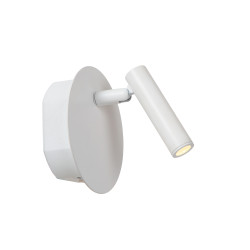 Lampe de chevet murale LED Jolijn sur batterie blanche 2 W LUCIDE Lampe de chevet murale LED Jolijn sur batterie blanche 2 W LUCIDE
