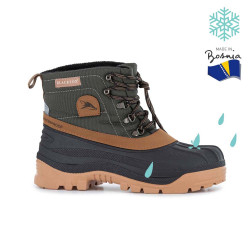 Bottes hautes Howson kaki 44 – Confort & Style | BLACKFOX