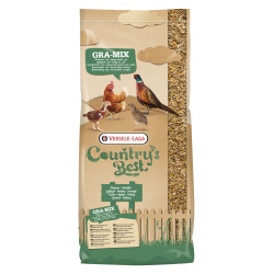 Gra-Mix & Grit Volaille 20kg: Céréales & Grit pour Poules | COUNTRY'S BEST