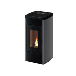 Poêle à pellets Duke noir 14 kW FREEPOINT