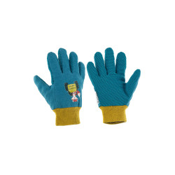 Gants pour enfant Clever, bleus, taille 3 – Protection optimale