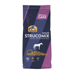 Strucomix Senior 20kg : Alimentation pour cheval âgé | CAVALOR