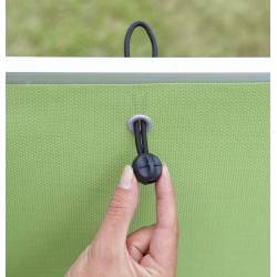 20 tendeurs à boule pour brise-vue SNUGGER