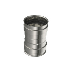 Raccord poêle inox Ø 80 mm SANINSTAL – Connexion Fiable
