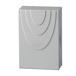 Sonnette Solo 2 mélodies blanche HEIDEMANN – Facile à installer