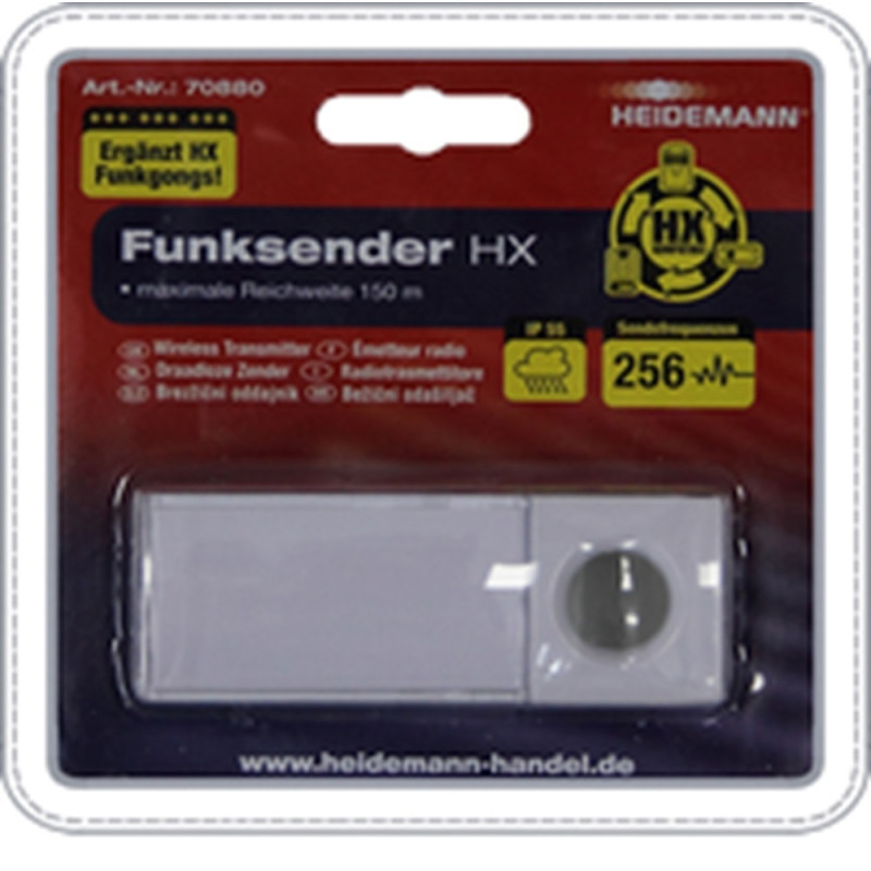 Bouton supplémentaire carillon sans fil blanc – Facile à installer | HEIDEMANN Bouton supplémentaire carillon sans fil blanc – Facile à installer | HEIDEMANN