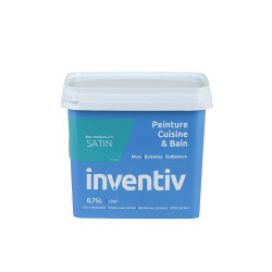 Peinture Cuisine & Bain Maldives n°4 – Bleu Satiné | INVENTIV