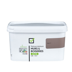 Peinture Beige C3 Satiné 2,5L – Murs & Boiseries