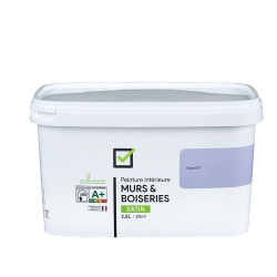 Peinture Rose D0 Satiné 2,5L – Murs & Boiseries