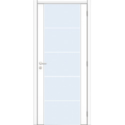 Porte à peindre S5 New Glas Design 73x201,5cm | THYS