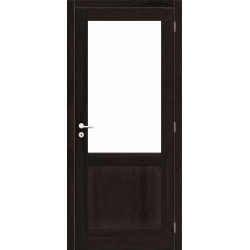 Porte Realwood chêne noir 73 x 201,5 cm THYS bloc-porte | THYS