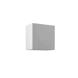 Meuble haut cuisine gris clair 60cm – Rangement pratique