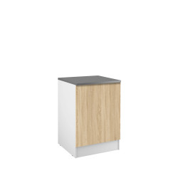 Meuble bas cuisine chêne clair – Eco & Pratique