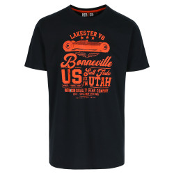 T-shirt Speedway bleu marine M HEROCK – Confort et style | HEROCK