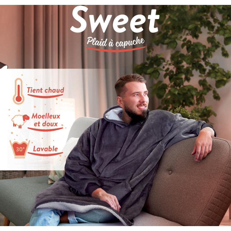 Plaid à capuche Confort VENTEO