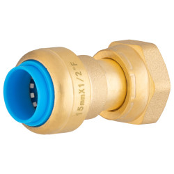 Raccord push-fit F 1/2 Ø 15 mm – Installation facile