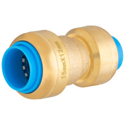 Raccord Tout Push 15-12mm – Installation Facile | QUICK PLOMBERIE