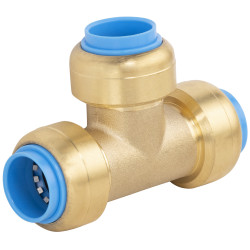 Raccord Té Égal Push 20mm – Installation Facile | QUICK PLOMBERIE