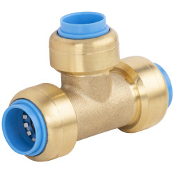 Raccord Té Réduit Push 16-12-16mm – Plomberie Facile