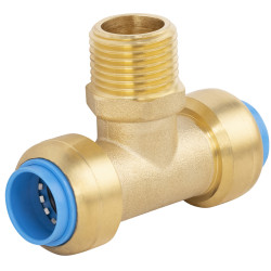 Raccord Push Té M 1/2 Ø 16mm – Installation Facile